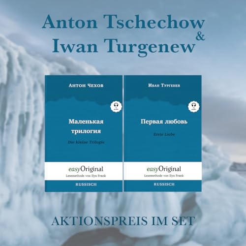 Anton Tschechow & Iwan Turgenew Softcover (Bücher + 2 MP3 Audio-CDs) - Lesemethode von Ilya Frank: Ungekürzter Originaltext - Russisch durch Spaß am ... - Lesemethode von Ilya Frank)