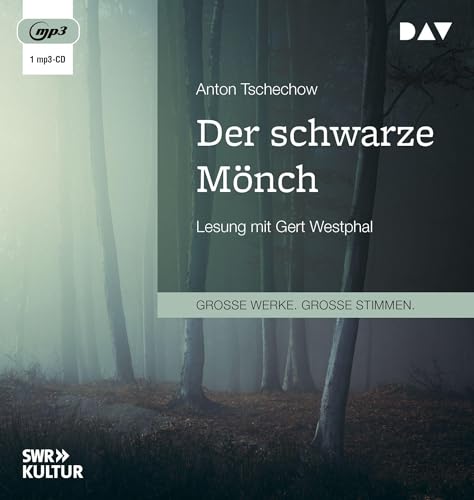 Der schwarze Mönch: Lesung mit Gert Westphal (1 mp3-CD) von Der Audio Verlag