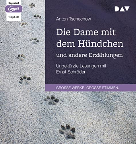 Die Dame mit dem Hündchen und andere Erzählungen: Ungekürzte Lesungen mit Ernst Schröder (1 mp3-CD) von Der Audio Verlag, Dav