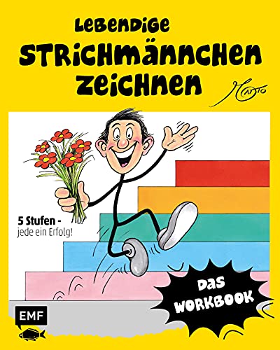 Lebendige Strichmännchen zeichnen – Das Workbook von Edition Michael Fischer