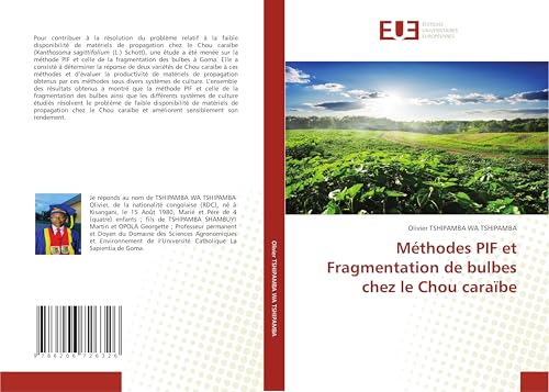 Méthodes PIF et Fragmentation de bulbes chez le Chou caraïbe von Éditions universitaires européennes
