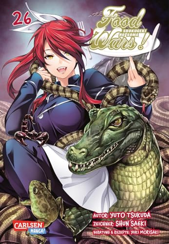 Food Wars - Shokugeki No Soma 26: Heiße Koch-Action im Internat – Mit Rezepten zum Nachkochen von CARLSEN MANGA
