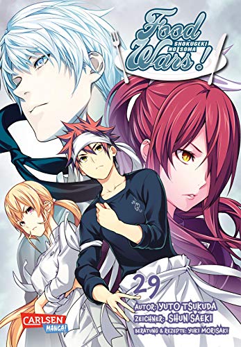 Food Wars - Shokugeki No Soma 29: Heiße Koch-Action im Internat – Mit Rezepten zum Nachkochen von Carlsen Verlag GmbH