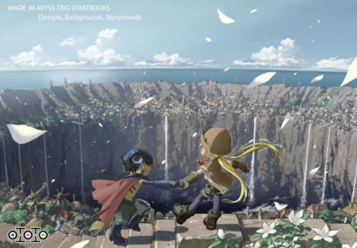 Made in abyss trio d'Artbooks: Designs, Backgrounds, Storyboards