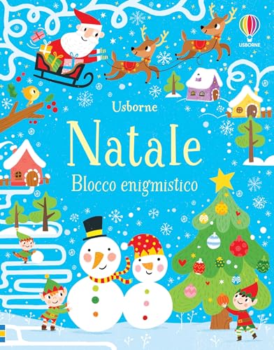 Natale. Blocco enigmistico. Ediz. illustrata (Blocchi di giochi) von Usborne