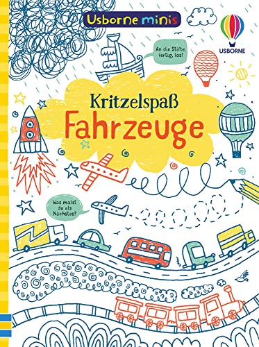 Usborne Minis: Kritzelspaß Fahrzeuge (Usborne-Minis-Reihe)