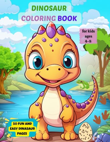 My First Dinosaur Coloring Book: Simple & Fun Activity Pages for Toddlers and Preschoolers von Independently published
