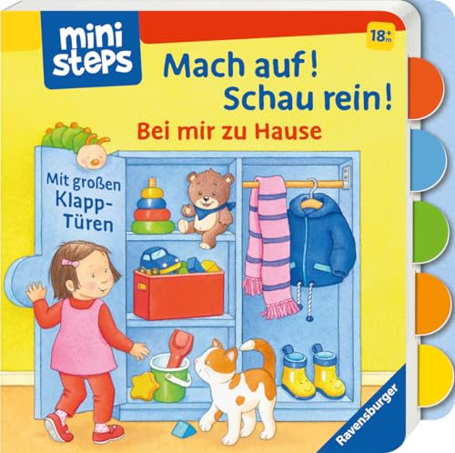 ministeps: Mach auf! Schau rein! Bei mir zu Hause: Ab 18 Monaten (ministeps Bücher)