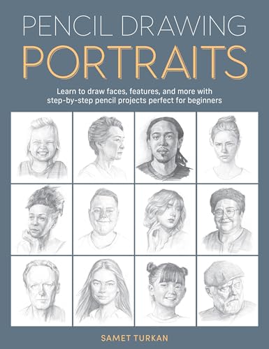 Pencil Drawing Portraits: Learn to draw faces, features, and more with step-by-step pencil projects perfect for beginners Pencil Drawing Portraits: Learn to draw faces, features, and more with step-by-step pencil projects perfect for beginners von Walter Foster Publishing