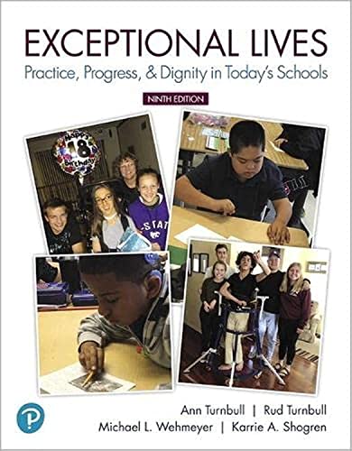 Exceptional Lives: Practice, Progress, & Dignity in Today's Schools Exceptional Lives: Practice, Progress, & Dignity in Today's Schools