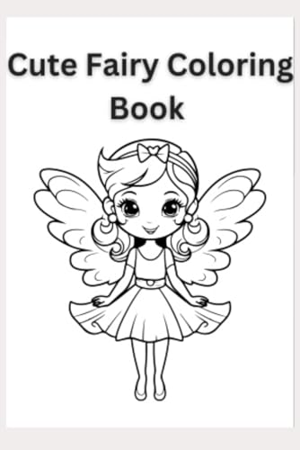 Cute Fairy Coloring Book