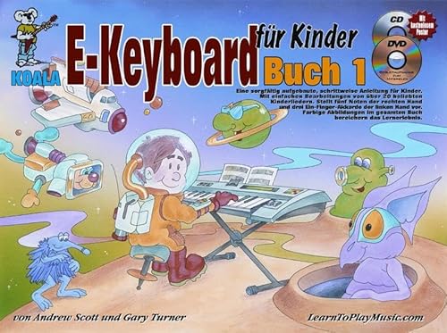 E-Keyboard für Kinder: inklusive Buch/CD/DVD/Poster
