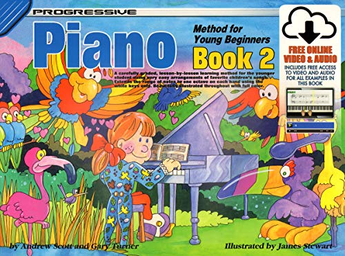 Progressive Piano Method for Young Beginners Book 2 von Brand: Koala Music Publications