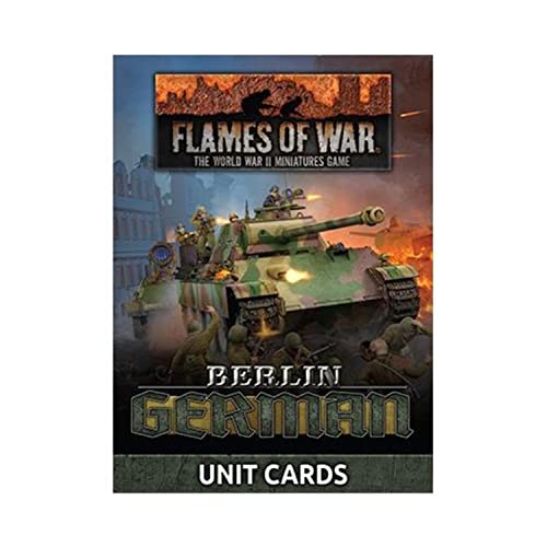 Berlin: German Unit Cards (104x Cards)