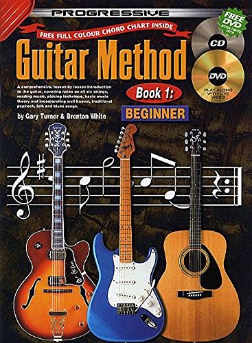 Guitar Method Book 1: Beginners With Cd