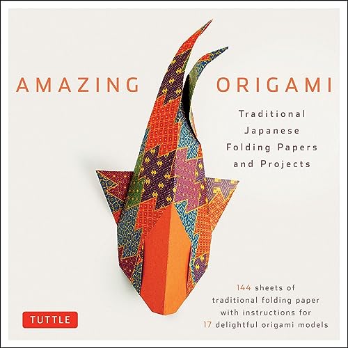 Amazing Origami: Traditional Japanese Folding Papers and Projects: Traditional Japanese Folding Papers and Projects [144 Origami Papers with Book, 17 Projects] von Tuttle Publishing