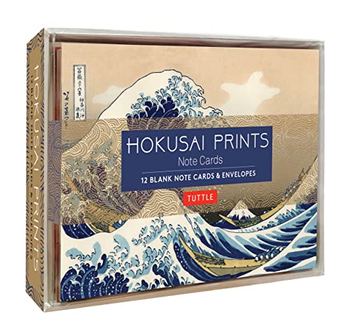 Hokusai Prints Note Cards: 12 Blank Note Cards & Envelopes: 12 Blank Note Cards & Envelopes (6 x 4 inch cards in a box)
