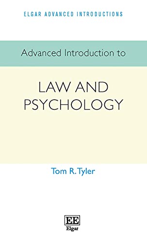 Advanced Introduction to Law and Psychology (Elgar Advanced Introductions)