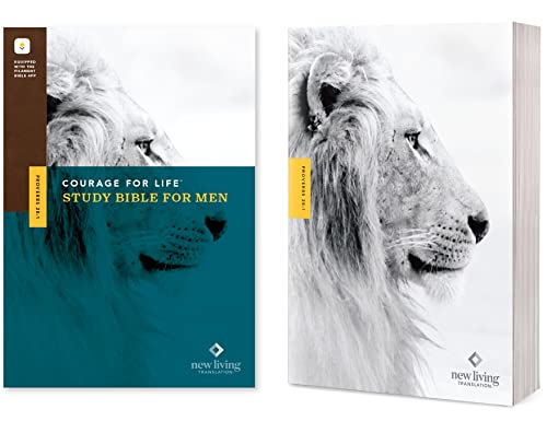 Courage for Life Study Bible for Men: New Living Translation, Filament