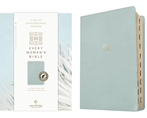 Holy Bible: New Living Tranlation, Sky Blue, Leatherlike, Every Woman's Bible, Filament-enabled Edition Holy Bible: New Living Tranlation, Sky Blue, Leatherlike, Every Woman's Bible, Filament-enabled Edition