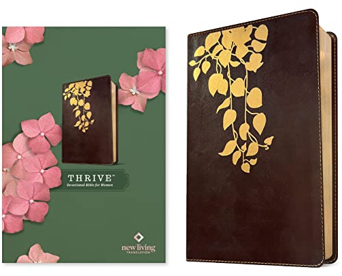 Holy Bible: New Living Translation, Cascade Deep Brown, Thrive Devotional Bible for Women Holy Bible: New Living Translation, Cascade Deep Brown, Thrive Devotional Bible for Women