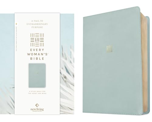 Holy Bible: New Living Translation, Sky Blue, Leatherlike, Every Woman's Bible, Filament-enabled Edition von Tyndale House Publishers