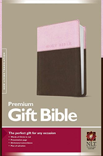 Premium Gift Bible: New Living Translation, Pink/Dark Brown, Tutone, Leatherlike, Premium Gift Bible (Gift and Award Bible: Nltse)