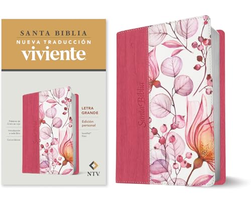 Santa Biblia: Nueva Traduccion Viviente, Rosa, Sentipiel, Edicion Personal