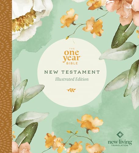 The One Year Bible New Testament: New Living Translation, Floral Paradise von Tyndale