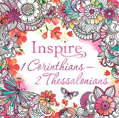1 Corinthians -2 Thessalonians: Coloring & Creative Journaling Through 1 Corinthians--2 Thessalonians (Inspire) von Tyndale