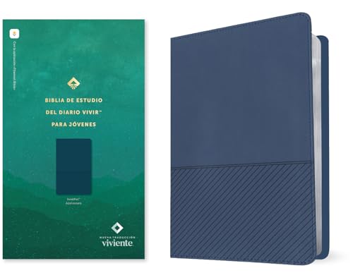 Biblia de estudio del diario vivir/ Holly Bible: Biblia de estudio del diario vivir para jóvenes NTV, SentiPiel, Azul oscuro, Letra Roja, ... Dark Blue, Red, With ribbon marker Letter von Tyndale House Publishers