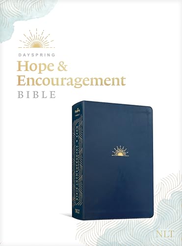 Dayspring Hope & Encouragement Bible: New Living Translation, Navy Blue von Tyndale House Publishers