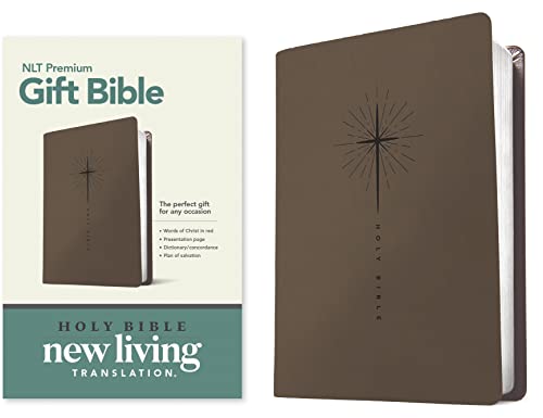 Holy Bible: Bible Nlt Red Letter, Leatherlike, Star Cross Taupe Holy Bible: Bible Nlt Red Letter, Leatherlike, Star Cross Taupe