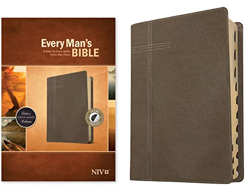 Holy Bible: Every Man's Bible Niv Leatherlike, Pursuit Granite Holy Bible: Every Man's Bible Niv Leatherlike, Pursuit Granite