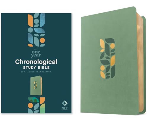 Holy Bible: Nlt One Year Chronological Study Bible, Leatherlike, Sage Green Mosaic Holy Bible: Nlt One Year Chronological Study Bible, Leatherlike, Sage Green Mosaic