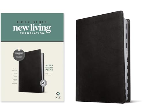 Holy Bible: Nlt Super Giant Print Bible, Filament Enabled Edition Red Letter, Leatherlike, Black Holy Bible: Nlt Super Giant Print Bible, Filament Enabled Edition Red Letter, Leatherlike, Black