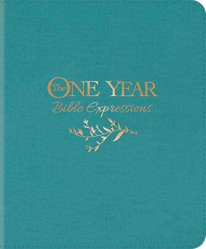 Holy Bible: The One Year Bible Expressions - Leatherlike, Tidewater Teal Holy Bible: The One Year Bible Expressions - Leatherlike, Tidewater Teal