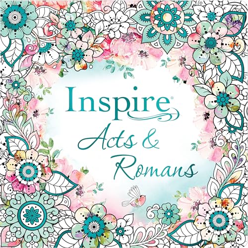 Inspire - Acts & Romans: Coloring & Creative Journaling Through Acts & Romans von Tyndale House Publishers