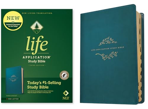 Life Application Study Bible: New Living Translation, Teal Blue von Tyndale House Publishers