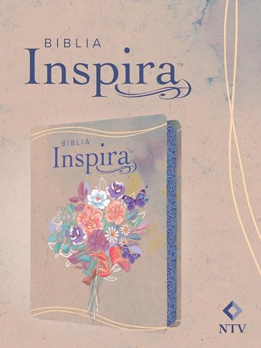 Biblia Inspira: Nueva traduccion viviente, acuarela rosa, sentipiel: La Biblia que inspira tu creatividad