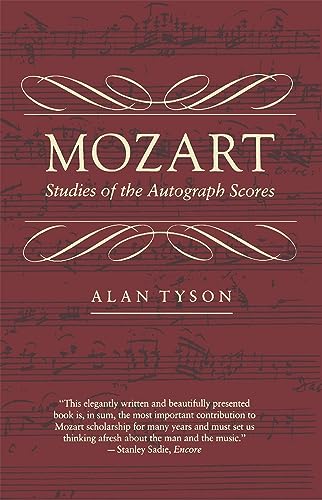 Mozart: Studies of the Autograph Scores