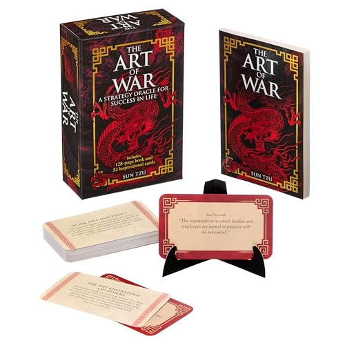 The Art of War Book & Card Deck: A Strategy Oracle for Success in Life: Includes 128-page Book and 52 Inspirational Cards (Arcturus Oracle Kits) von Arcturus