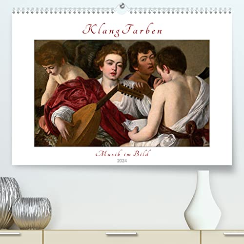 KlangFarben - Musik im Bild (hochwertiger Premium Wandkalender 2024 DIN A2 quer), Kunstdruck in Hochglanz