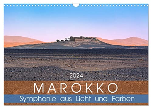 Marokko – Symphonie aus Licht und Farben (Wandkalender 2024 DIN A3 quer), CALVENDO Monatskalender