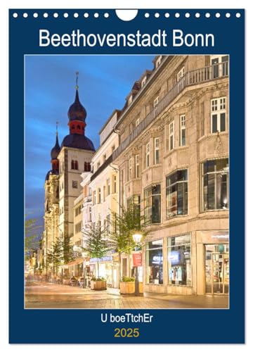 Beethovenstadt Bonn (Wandkalender 2025 DIN A4 hoch), CALVENDO Monatskalender