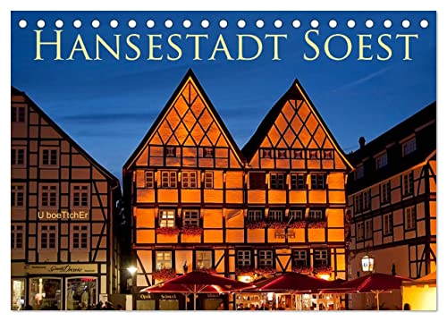 Hansestadt Soest (Tischkalender 2025 DIN A5 quer), CALVENDO Monatskalender von CALVENDO