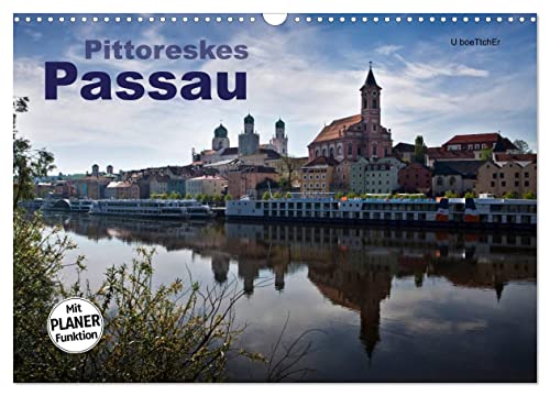 Pittoreskes Passau (Wandkalender 2025 DIN A3 quer), CALVENDO Monatskalender von CALVENDO