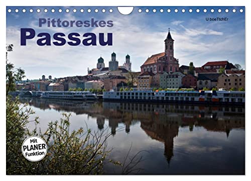 Pittoreskes Passau (Wandkalender 2025 DIN A4 quer), CALVENDO Monatskalender