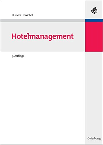 Hotelmanagement von De Gruyter Oldenbourg