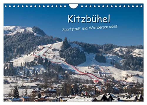 Kitzbühel, Sportstadt und Wanderparadies (Wandkalender 2024 DIN A4 quer), CALVENDO Monatskalender